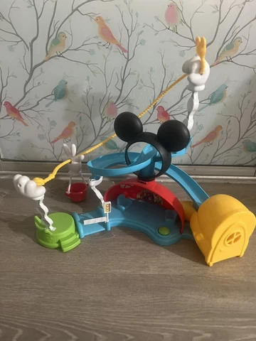 Disney Mickey Mouse Clubhouse Zip Slide and Zoom Playset 2015 Fisher Price Cover