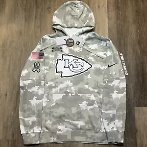 Authentic Nike Kansas City Chiefs 2024 Salute to Service Hoodie Camouflage Pullover - Bild 1 von 10