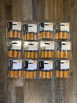 Amazon Basics 48 Count 12 Packs 4 C Cell All-Purpose Alkaline Batteries Exp 2027 - Image 1 of 4