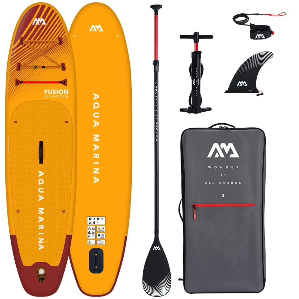 Aqua Marina Fusion 10'10' iSUP Set Stand Up Paddle Board SUP 2023 Orange 330 cm