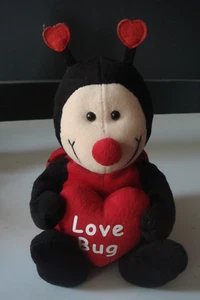 RUSS BERRIE BUSBY LADYBUGPLUSH 10'' - Picture 1 of 3