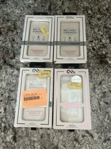 Case Mate iPhone 8/7/6s/6 Hülle nackt robust/zerkleinert 4er-set - Bild 1 von 4