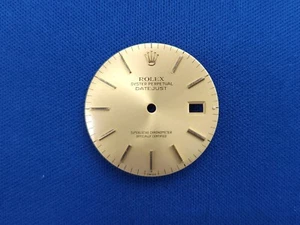 QUADRANTE BASTONE ORIGINALE ROLEX 16013 16233 16238 MARCA ORO - Foto 1 di 4
