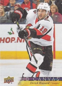 DERRICK BRASSARD 2017-18 17-18 UPPER DECK 2 CANVAS PARALLEL #C180 OTTAWA - Picture 1 of 1