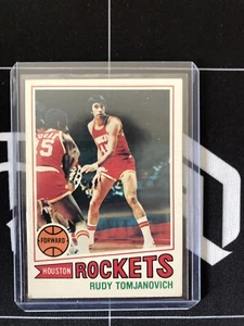 1977-78 Topps #15 Rudy Tomjanovich BASKETBALL Houston Rockets NBA HOF - Bild 1 von 2