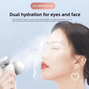 Nano Eye Mist Steam Sprayer for Relief Dry Eyes Portable Heated Eye Masks C8M7 - Picture 1 of 15