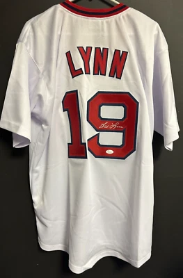 Fred Lynn Autographed Boston Red Sox 1978 Replica Jersey JSA - Image 1 of 4