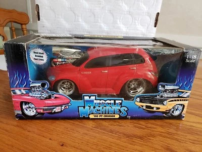 PT Cruiser 2000 Muscle Machines 1:18 Die Cast Replica Fun Line - Image 1 of 4