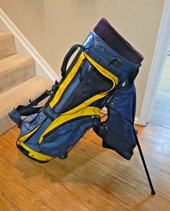 Golf Pak Golf Stand Dual Strap Bag w. Rain Cover - Picture 1 of 6