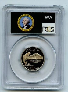 2007 S 25C Clad Washington Quarter PCGS PR70DCAM - Picture 1 of 2