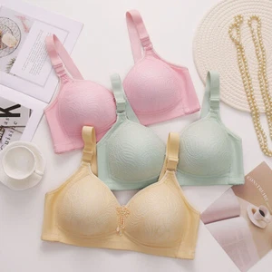 Women Bra Push Up Bra Wireless Lift Up Brassiere Sexy Lingerie Padded Underwear| - Picture 1 of 17
