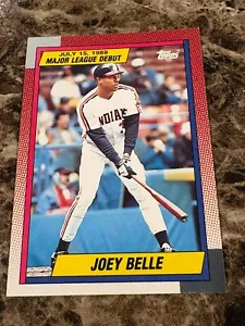 Joey Albert Belle 1990 Topps Major League Debut #14 Indians Rookie - Bild 1 von 2