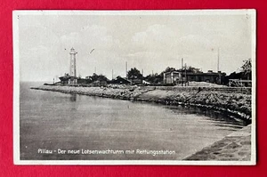 AK PILLAU in Ostpreussen 1928 Lotsenwachturm mit Rettungsstation ( 150369 - Bild 1 von 2