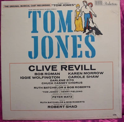 SEALED  TOM JONES Original Musical Cast LP Foto 1 de 2