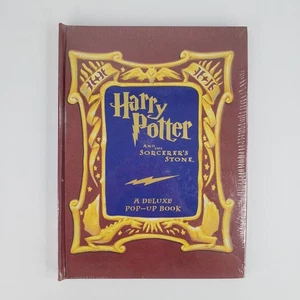 Harry Potter and the Sorcerer's Stone A Deluxe Pop-up Book Collectible Sealed - Picture 1 of 11