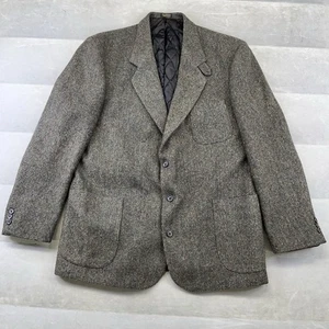 Giacca blazer cappotto sportivo LL BEAN Thinsulate foderato lana tweed XL vintage anni 90 made in USA - Foto 1 di 10