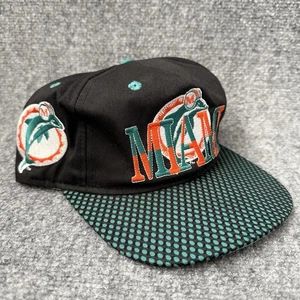 Vintage NFL Miami Dolphins Football SnapBack Hat Cap - Picture 1 of 6