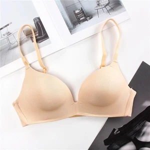 Comfortable Bra Spring Fashion 3/4 Cup Shape Open Back Design Polyester Fabric - Picture 1 of 16
