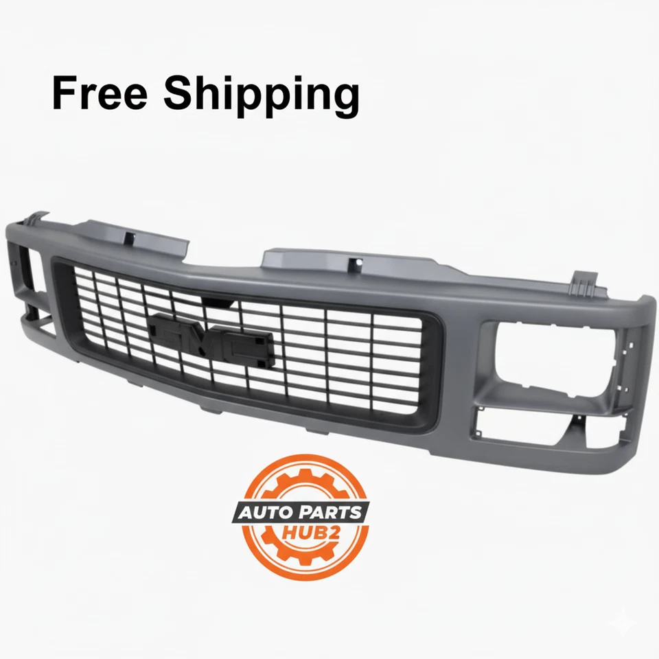 NUEVO MONTAJE REJILLA DELANTERA PARA 1995-1997 GMC JIMMY 1994-1997 GMC SONOMA GM1200355 Foto 1 de 2