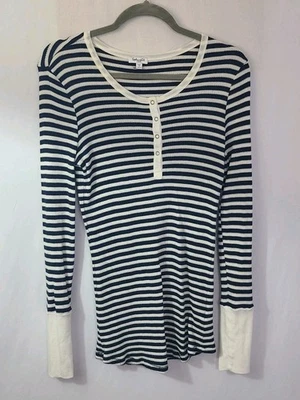 Splendid L Henley Blue/White Bella Swan Alt To Energie Striped  In Twilight - Image 1 of 4