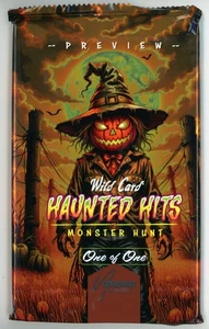 2025 Haunted Hits JUMBO 4X6 Monster Hunt National Exclusive 1/1 Pack Wild Card - Picture 1 of 1