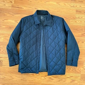 Nike Quilted Puffer Jacket Mens size XLarge Blue Standard Fit - Picture 1 of 7