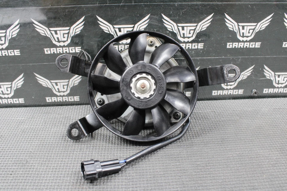 Kawasaki 09-21 KLX250 KLX250S KLX250SF 2009 FABRICANTE DE EQUIPOS ORIGINALES VENTILADOR DE REFRIGERACIÓN DEL RADIADOR 59502-0028 Foto 1 de 4