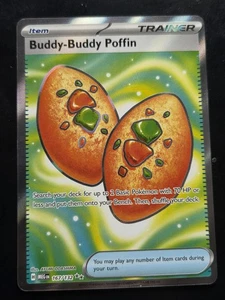 Buddy-Buddy Poffin Ultra Rare 167/132 - ME01: Mega Evolution - NM - Foto 1 di 2