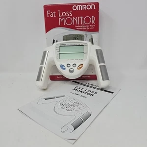 Omron HBF-306C Fettabbau Monitor weiß mit Box und Handbuch - Bild 1 von 21
