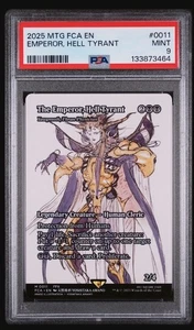 Magic The Gathering Final Fantasy: Through the Ages #0011 The Emperor, Hell Tyrant PSA 9 Regular - Imagen 1 de 2