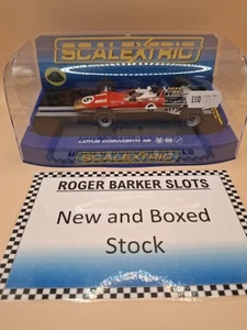 Scalextric C3311 Team Lotus Cosworth 49 Jim Clark #6 1:32 Slot Car Racing - Picture 1 of 6