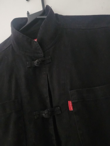Giacca SS14 Supreme Kung Fu taglia M media nera camicia vintage vintage 2014 top