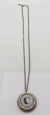 Collar Medallón Inicial Dama Lenora Letra C Foto 1 de 4