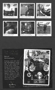 Alderney 2014 Life of Ian Fleming (James Bond) Mint MNH Set + Mini Sheet - Picture 1 of 1