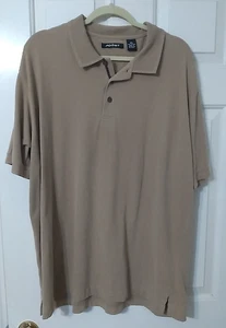 AXIST Herren Poloshirt hellbraun weich 100% Baumwolle Gr. XL - Bild 1 von 5
