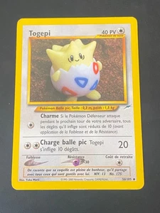 CARTE POKEMON TOGEPI 56/105 FR UNCO WIZARDS NEO DESTINY - TBE - Picture 1 of 11