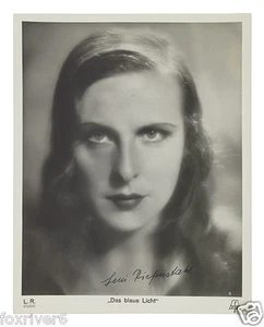 LENI RIEFENSTAHL signiertes Foto - Nazi-Filmemacher/Fotograf - Vordruck - Bild 1 von 1