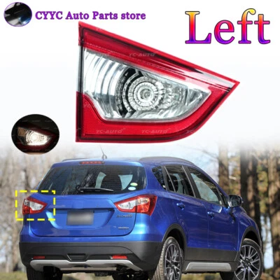 Left Rear Bumper Brake TailLight With Bulb For Suzuki S-Cross 2014 2015 SX4 2016 - Imagem 1 de 4