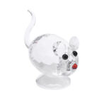 Crystal Rat Glass Mouse Collectible Zodiac Decoration Gift for Home