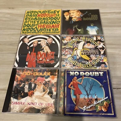No Doubt Gwen Stefani 6 CD LOT 4 Imports Hollaback Girl Hella Good Don’t Speak - Image 1 of 4