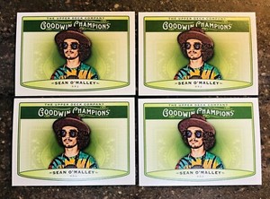 4 Lot 2019 Upper Deck Goodwin Champions #93 Sean O'Malley RC Rookie Omalley UFC