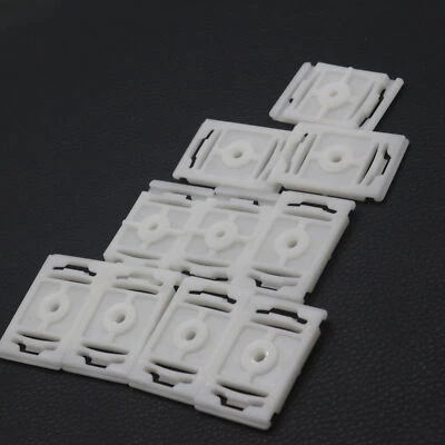 10 piezas clips de retención laterales de nailon para Audi 100 Quattro 1992-94 4A0853825A Foto 1 de 4