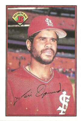 JOSE OQUENDO ST. LOUIS CARDINALS #438 - BOWMAN NM-MT 1989 - Image 1 of 2