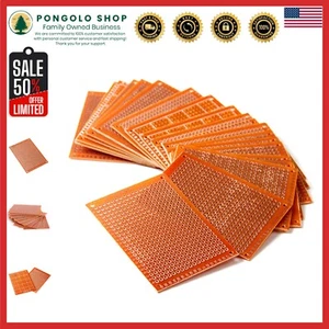 20pcs Durable 5x7cm Bakelite Prototyping Boards - Perfect for DIY Electronics - Picture 1 of 9