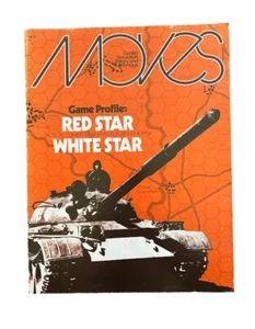 SPI Moves Magazine #12 Dec-Jan 1974 Tabletop WarGame - Red Star White Star - Picture 1 of 3