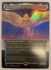 MTG: Double Masters, Avacyn Angel of Hope (extended art / FOIL) #1 Unplayed MINT