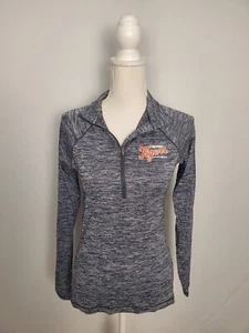 Under Armour Semi Fitted Heat Gear Detroit Tigers Quarter Zip Top Women's Small. - Picture 1 of 9