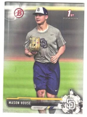 2017 Bowman Draft Mason House #BD-97 - Image 1 of 2