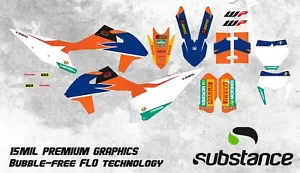 Graphics kit for KTM SXF EXC 2019 2020 2021 2022 EXC-F SX-F DECALS STICKERS - Picture 1 of 1