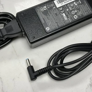 Cargador adaptador de CA genuino 90WH 710413-001 para HP 19,5 V 4,74A 4,5 3,0 mm punta azul - Imagen 1 de 3